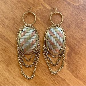 Handmade dangling earrings
